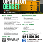 PUBLIK TRAINING OPERATOR GENSET